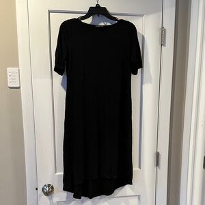 Eileen Fisher high low shirt sleeve dress